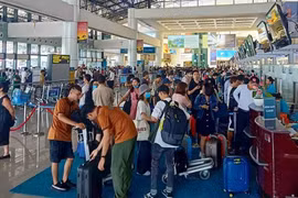 Ngành hàng không xây dựng các phương án tổ chức vận tải khách và hạn chế tối đa việc chậm, hủy chuyến đặc biệt trong dịp nghỉ lễ 30/4 và 1/5. (Ảnh: Việt Hùng/Vietnam+)