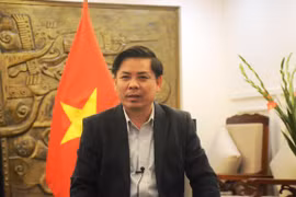 Bộ trưởng Bộ Giao thông Vận tải Nguyễn Văn Thể đặt ra sự kỳ vọng mỗi nhiệm kỳ sẽ có công trình mang tính biểu tượng. (Ảnh: Việt Hùng/Vietnam+)