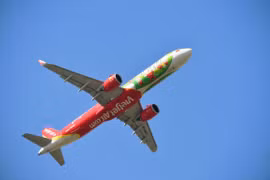 Máy bay của hãng hàng không Vietjet Air. (Ảnh: CTV/Vietnam+)