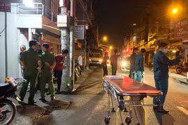 Cơ quan chức năng phong tỏa hiện trường vụ việc. (Ảnh: Báo Pháp Luật Thành phố Hồ Chí Minh)