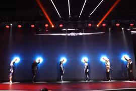 Lễ Khai trương đưa vào vận hành Trung tâm Khơi nguồn Sáng tạo Bloom, Đổi mới Toàn cầu đầu tiên tại Việt Nam, ở tỉnh Bình Dương tháng 7/2023. (Ảnh: Dương Chí Tưởng/TTXVN)