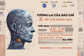 Hội thảo “Tương lai của Báo chí và Trí tuệ Nhân tạo” sẽ diễn ra tuần tới tại Hà Nội.