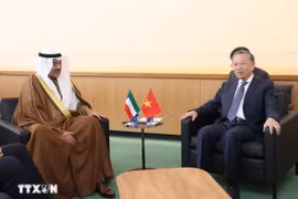 Tổng Bí thư, Chủ tịch nước Tô Lâm tiếp Thái tử Kuwait Sabah Al-Khalid Al-Sabah