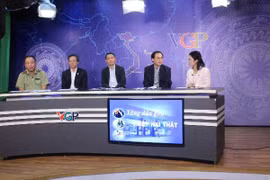 Tọa đàm về gian lận xăng dầu do Cổng Thông tin điện tử Chính phủ tổ chức. (Ảnh: Đức Duy/Vietnam+)