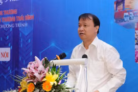 Thứ trưởng Bộ Công Thương Đỗ Thắng Hải phát biểu tại hội thảo. (Ảnh: PV/Vietnam+)