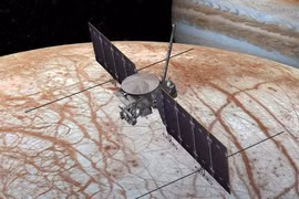 NASA khởi động sứ mệnh Europa Clipper về thám hiểm sâu Mặt Trăng Europa của Sao Mộc. (Nguồn: NASA)