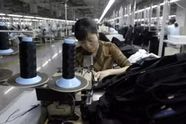 Ngành dệt may của Trung Quốc bị ảnh hưởng. (Nguồn: ft.com)