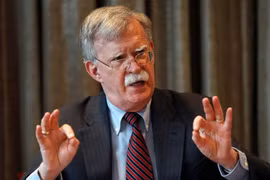 Cố vấn an ninh quốc gia Mỹ John Bolton. (Nguồn: Reuters)