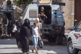 An ninh được tăng cường sau vụ tấn công ở Sinai. (Nguồn: AFP)