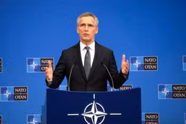 Tổng thư ký NATO Jens Stoltenberg. (Nguồn: stripes.com)