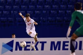 U18 Việt Nam quyết thắng U18 Thái Lan. (Nguồn: VFF)