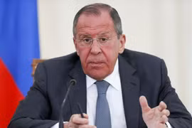 Ngoại trưởng Nga Sergey Lavrov. (Nguồn: AP)