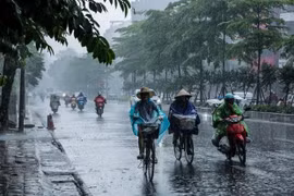 Bắc Bộ có mưa rào và dông rải rác. (Ảnh minh họa: Vietnam+)
