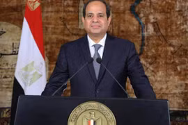 Tổng thống Ai Cập Abdel Fattah el-Sisi. (Nguồn: middleeasteye.net)