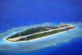 Đảo Ba Bình thuộc quần đảo Trường Sa của Việt Nam. (Nguồn: wikimapia.org)