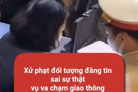 Xử phạt đối tượng tung tin "cháu gái Bộ trưởng Công an" lái xe có nồng độ cồn