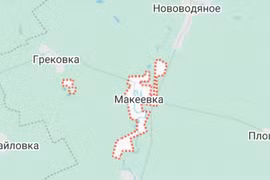 Bản đồ khu tái định cư Makiivka.