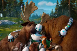 "Robot Hoang dã" mang thông điệp bảo vệ môi trường và tình thân (Nguồn: DreamWorks).