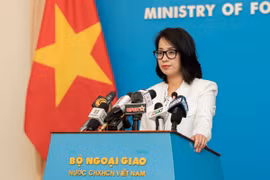 Người Phát ngôn Bộ Ngoại giao Phạm Thu Hằng. (Ảnh: TTXVN phát)