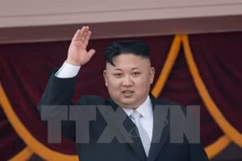 Nhà lãnh đạo Triều Tiên Kim Jong-un. (Nguồn: AFP/TTXVN)