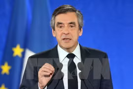 Ứng cử viên Francois Fillon. (Ảnh: AFP/TTXVN)