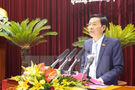 Bí thư Tỉnh ủy Quảng Ninh Nguyễn Văn Đọc. (Ảnh: Nguyễn Hoàng/TTXVN)