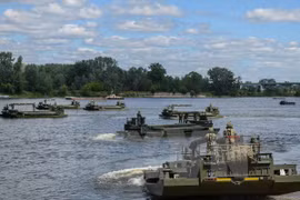NATO tập trận ở Ba Lan. (Nguồn: EPA/TTXVN)