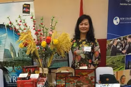 Gian hàng Việt Nam tại Hội chợ. (Nguồn: CTV)