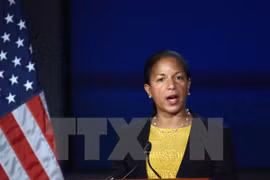 Cố vấn An ninh quốc gia của Nhà Trắng Susan Rice. (Nguồn: THX/TTXVN)