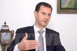 Tổng thống Syria Bashar al-Assad. (Nguồn: EPA/TTXVN)