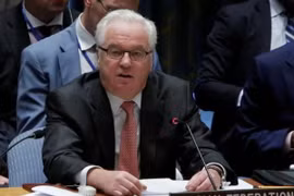 Đại sứ Nga tại Liên hợp quốc Vitaly Churkin. (Nguồn: Reuters)
