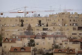 Khu định cư cho người Do Thái ở Jerusalem. (Nguồn: AP/TTXVN)