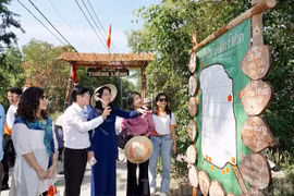 Ấp Thiềng Liềng - điểm đến du lịch cộng đồng. (Nguồn: Trang điện tử Đảng bộ Thành phố Hồ Chí Minh)