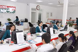 Giao dịch tại Kienlongbank. (Nguồn: Kienlongbank)