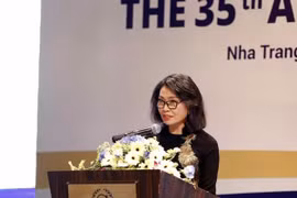 Bà Nguyễn Thị Minh, Tổng Giám đốc Bảo hiểm xã hội Việt Nam. (Nguồn: dangcongsan.vn)