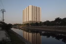 Dự án nhà ở xã hội Đồng Mồ - Đại Kim (quận Hoàng Mai, Hà Nội). (Ảnh: Minh Nghĩa/TTXVN)