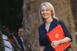 Bộ trưởng Thương mại Anh Liz Truss. (Ảnh: AFP/TTXVN)