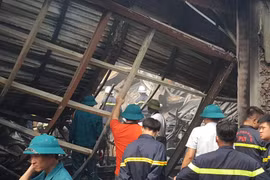 Hiện trường nơi xảy ra vụ việc. (Ảnh: Sơn Bách/Vietnam+)