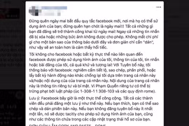 Những bài viết với nội dung mang tính câu like đang xuất hiện rất nhiều trên Facebook. (Ảnh chụp màn hình)