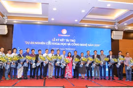 20 dự án khoa học công nghệ sẽ nhận được 124 tỷ đồng tài trợ từ Quỹ Đổi mới sáng tạo Vingroup. (Ảnh: Minh Sơn/Vietnam+)