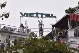 Trạm 5G đầu tiên của Viettel đã được lắp đặt tại Hà Nội. (Nguồn ảnh: Viettel)