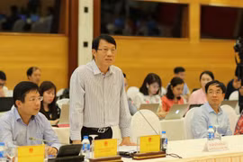 Trung tướng Lương Tam Quang, Chánh Văn phòng Bộ Công an. (Ảnh: Minh Sơn/Vietnam+)