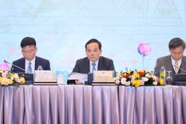 Phó Thủ tướng Trần Lưu Quang dự hội nghị. (Ảnh: Dương Giang/TTXVN)