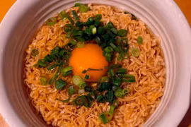 Mỳ ăn liền Chikin Ramen. (Nguồn: Wikipedia)
