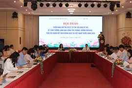 Quang cảnh Hội thảo. (Ảnh: Ngọc Thiện/TTXVN)