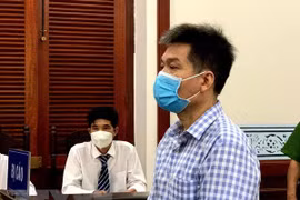 Bị cáo Nguyễn Hoài Nam tại phiên xét xử sơ thẩm. (Ảnh: Thành Chung/TTXVN)