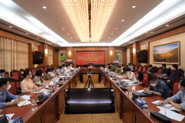 Quang cảnh buổi làm việc. (Nguồn: Ban Kinh tế Trung ương)