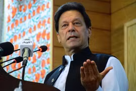 Cựu Thủ tướng Pakistan Imran Khan. (Nguồn: AFP/TTXVN)