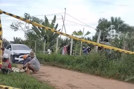 Hiện trường vụ việc. (Ảnh: TTXVN phát)