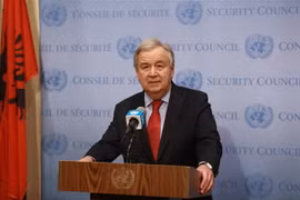 Tổng Thư ký Liên hợp quốc Antonio Guterres. (Nguồn: THX/TTXVN)